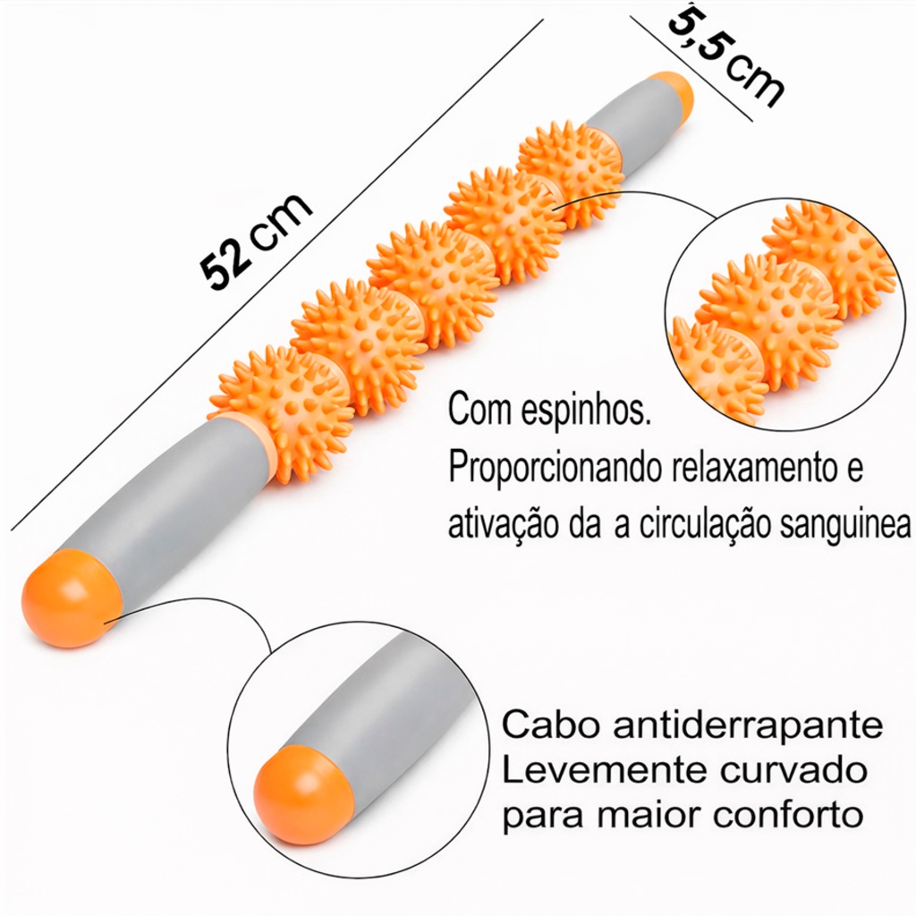 Imagem 4 do produto Bastão Gold Sports De Massagem e Liberação Miofascial II