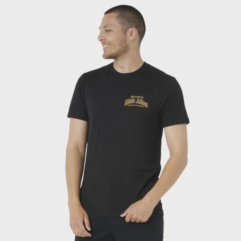 Imagem 4 do produto Camiseta Rip Curl Eddie Would Go Poster Black Masculina