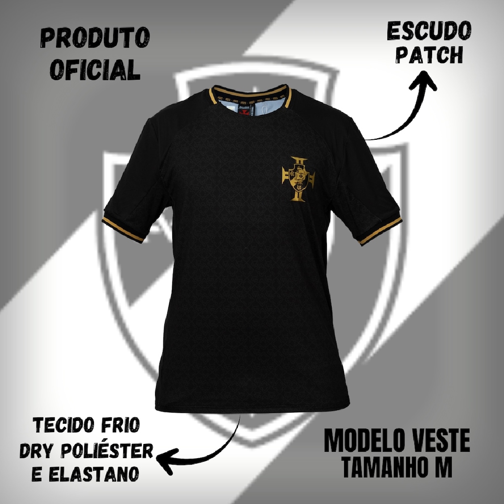 Imagem 2 do produto Camiseta Vasco da Gama Bench Braziline Masculina