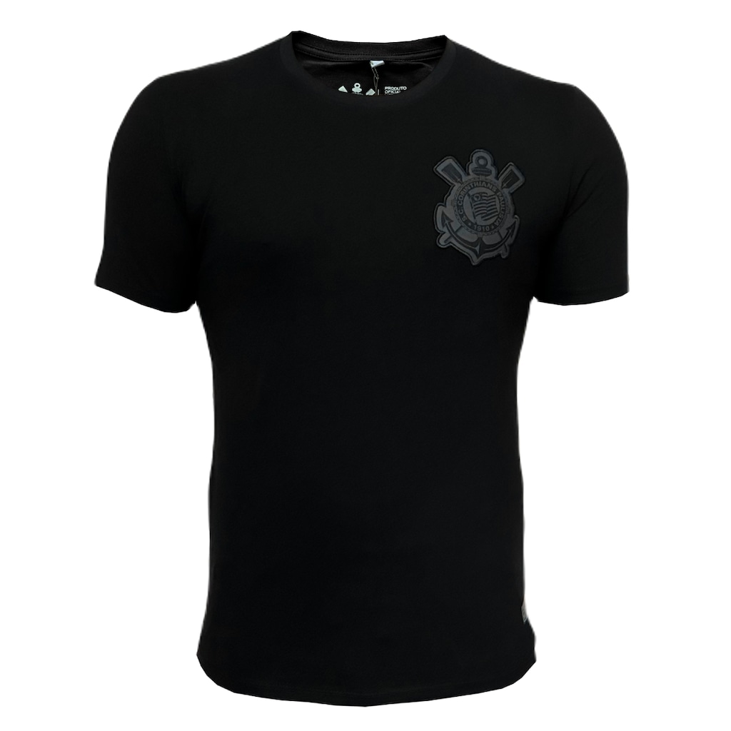 Imagem 2 do produto Kit 2 Camisetas Corinthians Algodão Bordado Coimbra Masculina