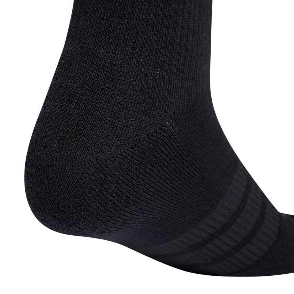 Imagem 3 do produto Kit Meia adidas Essentials Crew Unissex 3 Pares