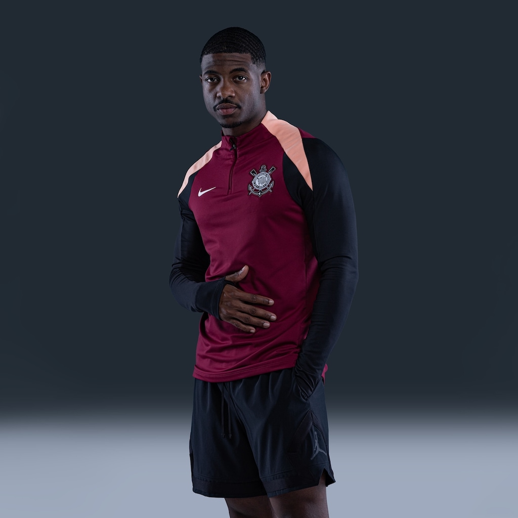 Imagem 3 do produto Camisa Corinthians ML Nike Strike 2026 Treino Masculina