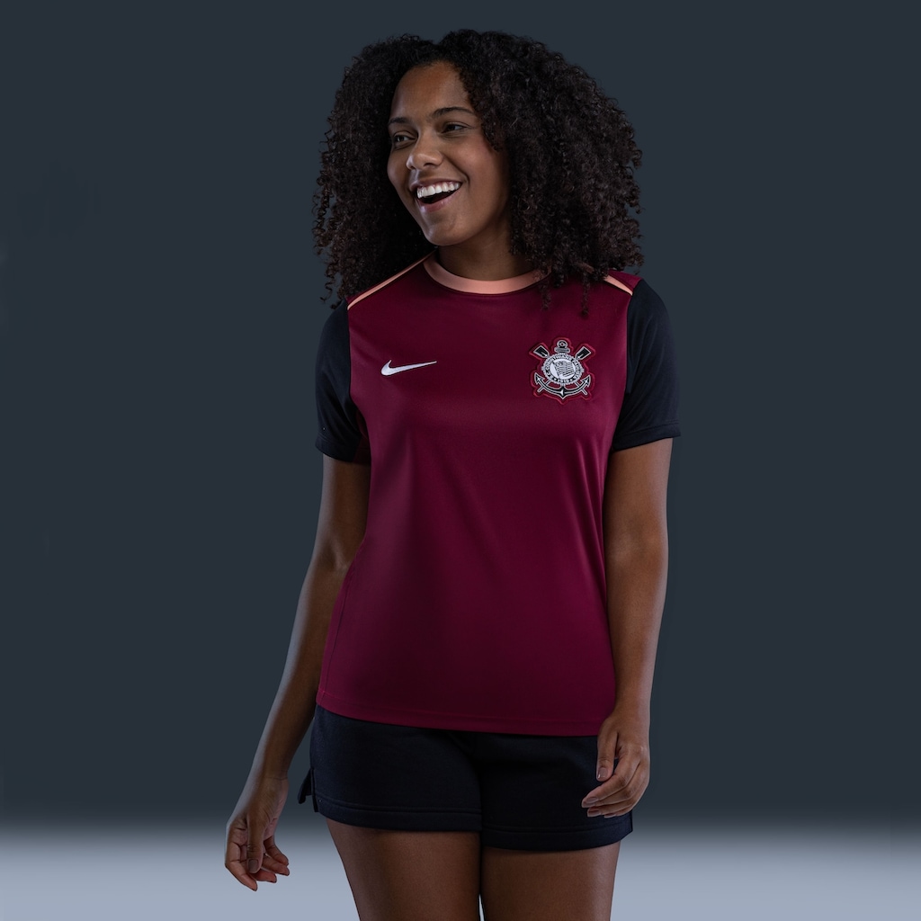 Imagem 2 do produto Camiseta Corinthians Nike 2026 Treino Feminina