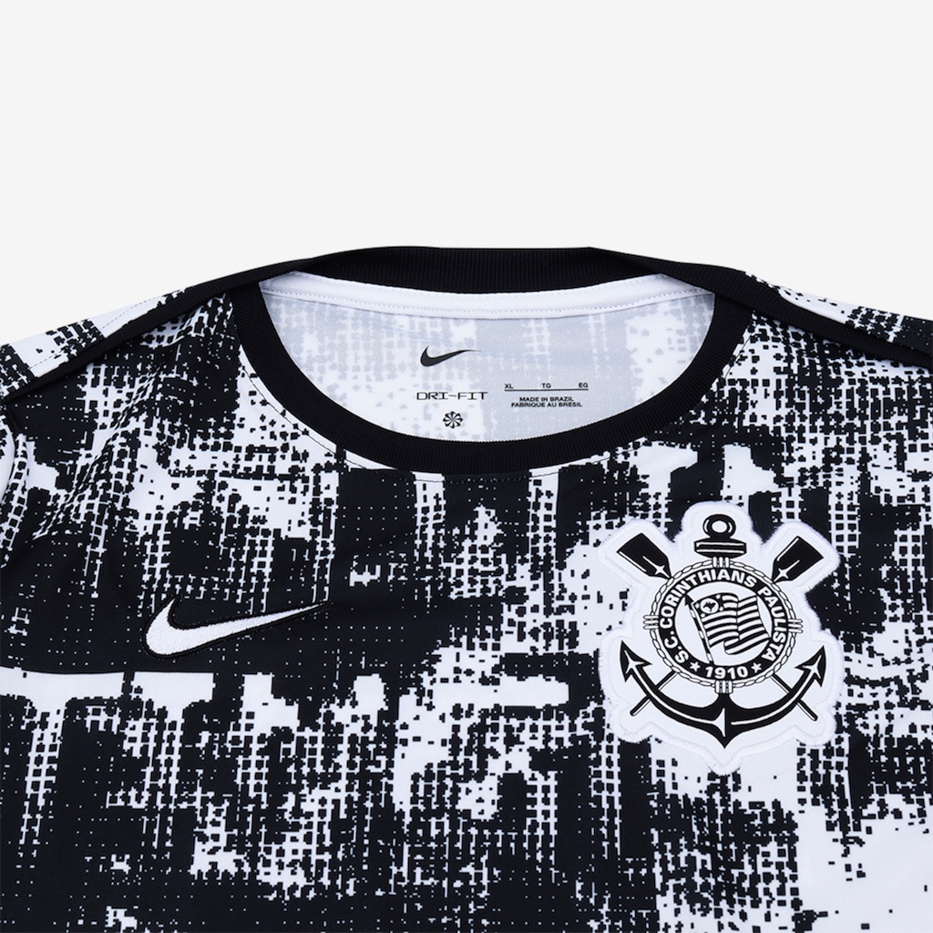 Imagem 3 do produto Camiseta Corinthians Nike 2026 Pré-Jogo Infantil
