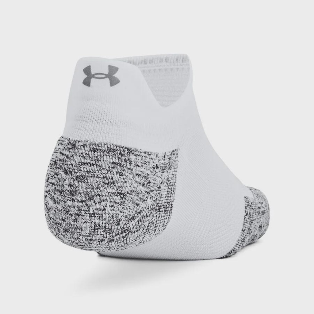 Imagem 2 do produto Kit Meias de Corrida Under Armour Run Cushion com 3 Pares - Adulto