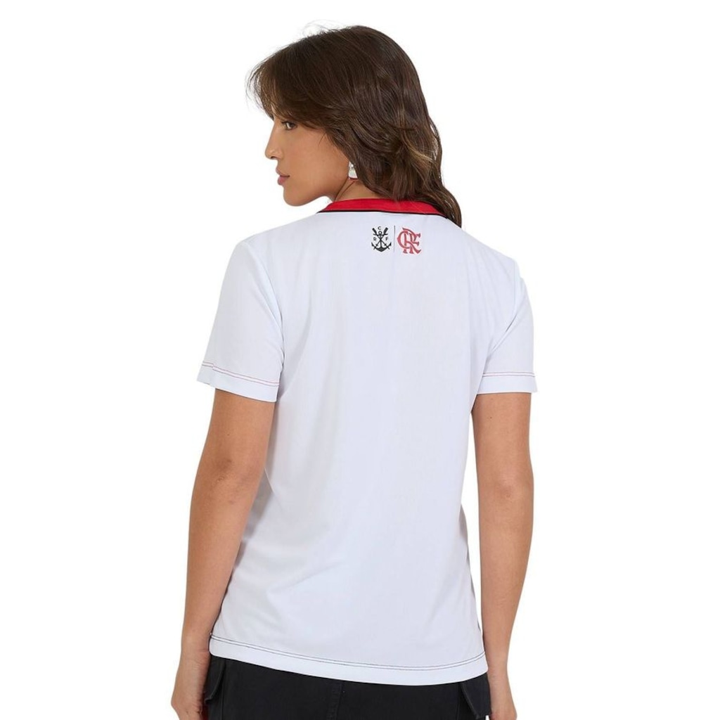 Imagem 2 do produto Camiseta Do Flamengo Braziline Chocar Feminina