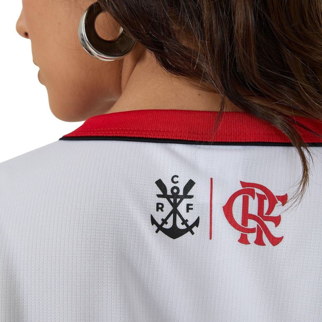 Imagem 5 do produto Camiseta Do Flamengo Braziline Chocar Feminina