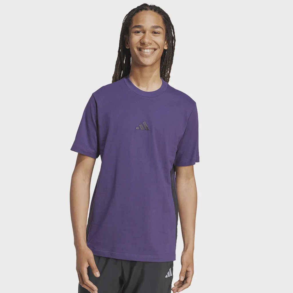 Imagem 2 do produto Camiseta adidas Essentials 3 Listras Masculina