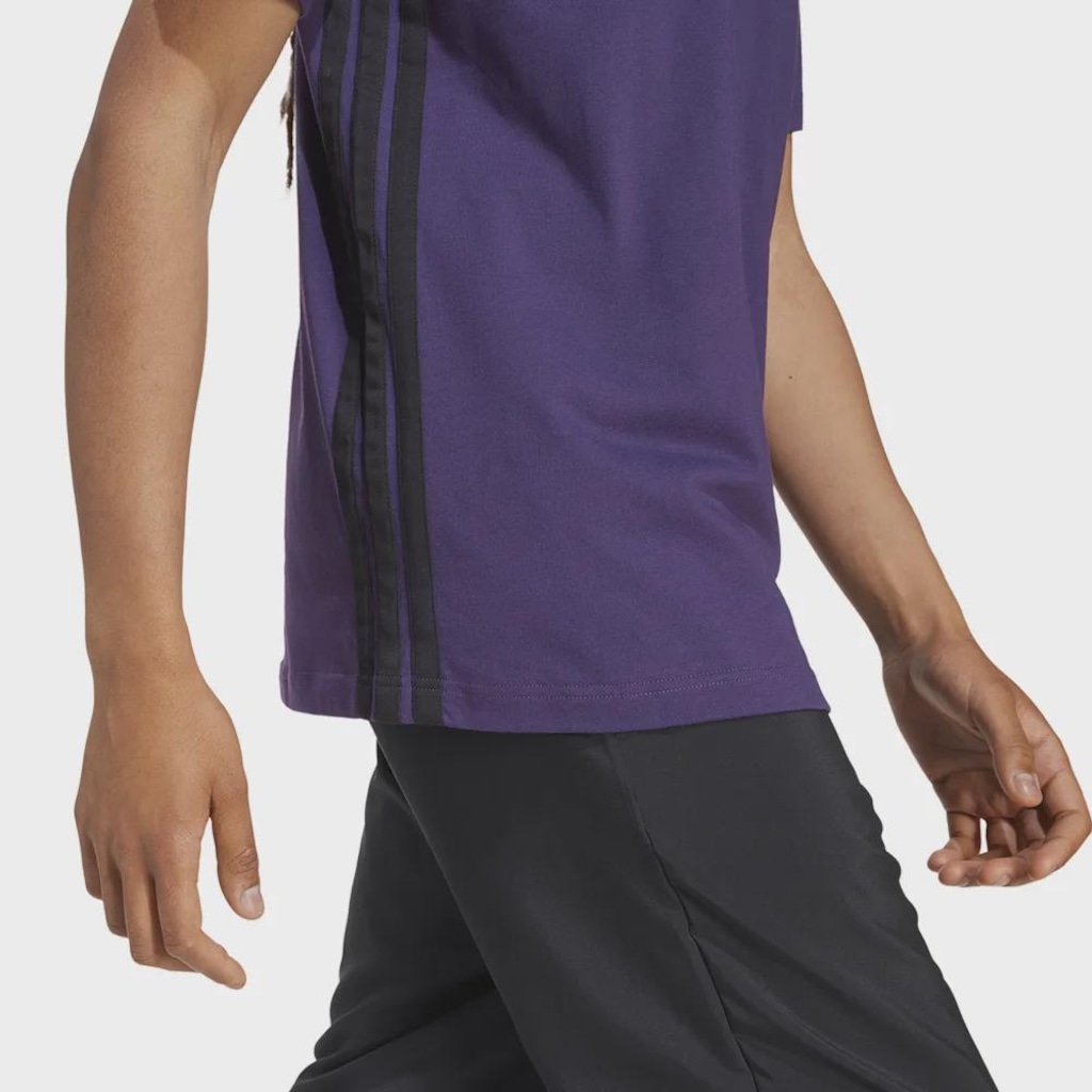 Imagem 4 do produto Camiseta adidas Essentials 3 Listras Masculina