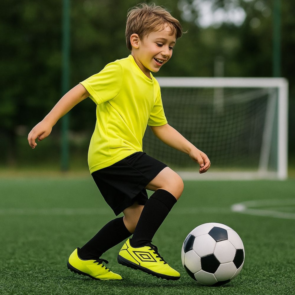 Imagem 2 do produto Chuteira Society Infantil Umbro Manchester Jr