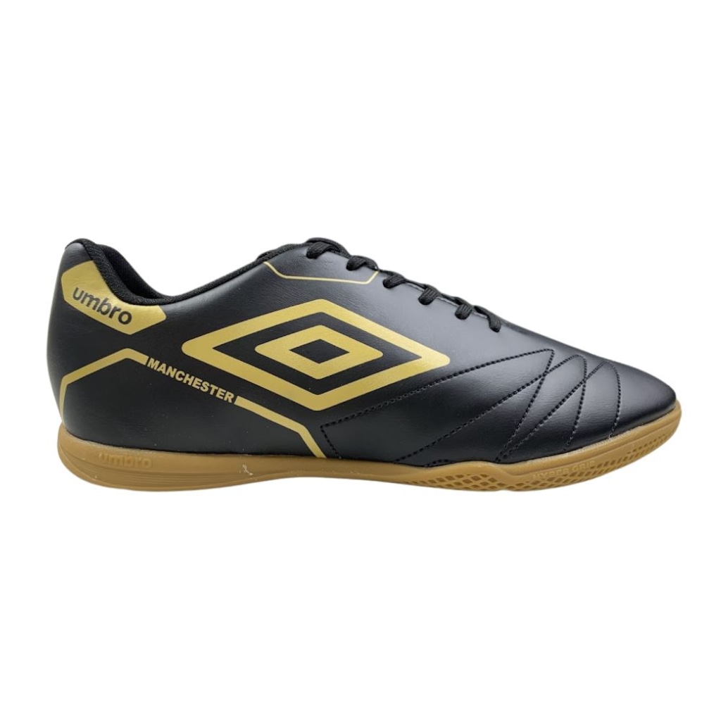 Imagem 2 do produto Kit Chuteira Futsal Umbro Manchester + Meião - Adulto