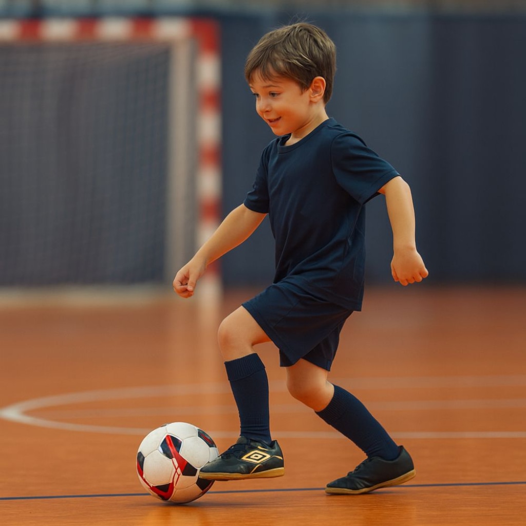Imagem 2 do produto Chuteira Futsal Infantil Umbro Manchester Jr