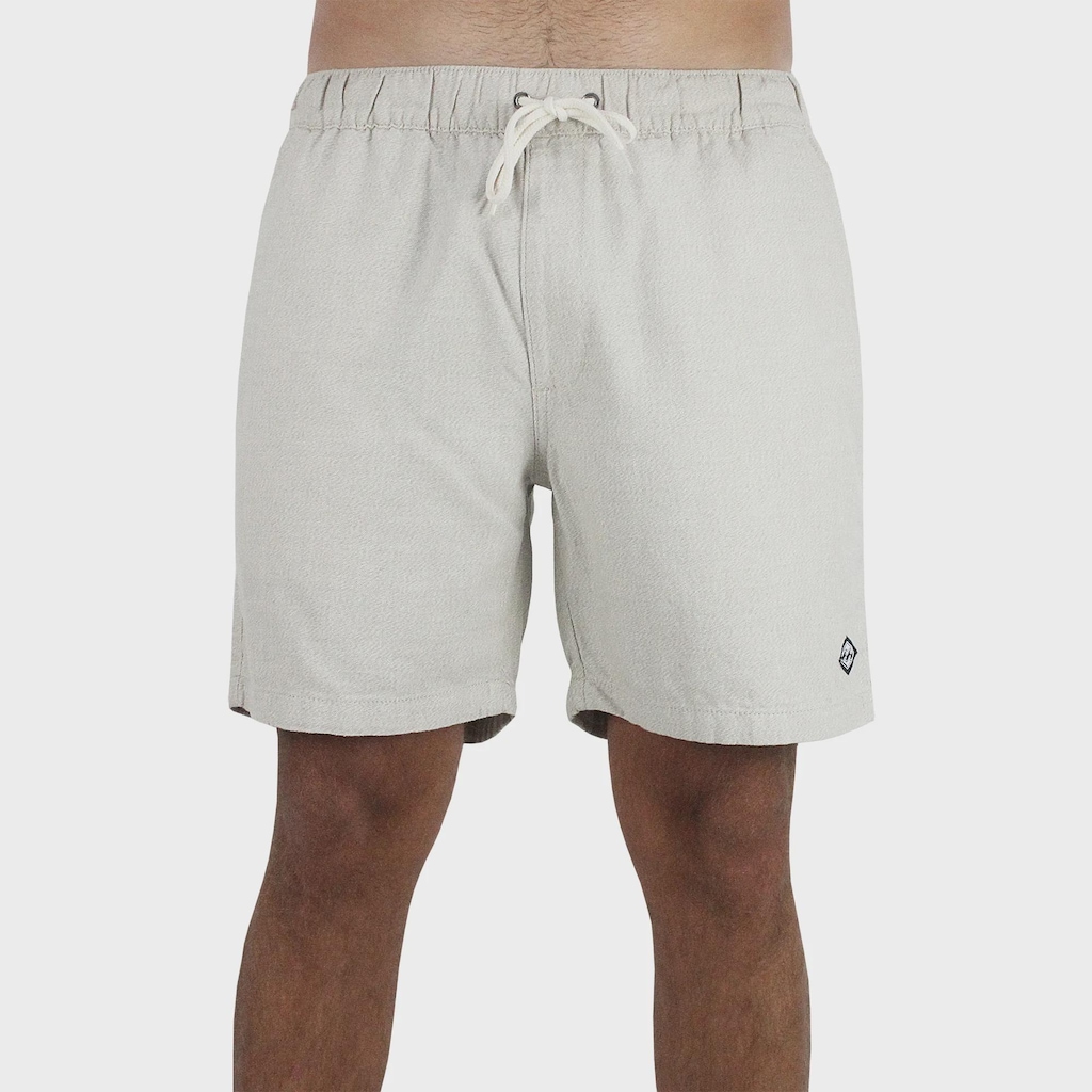 Imagem 2 do produto Bermuda Billabong Larry Layback Linen Khaki - Masculina