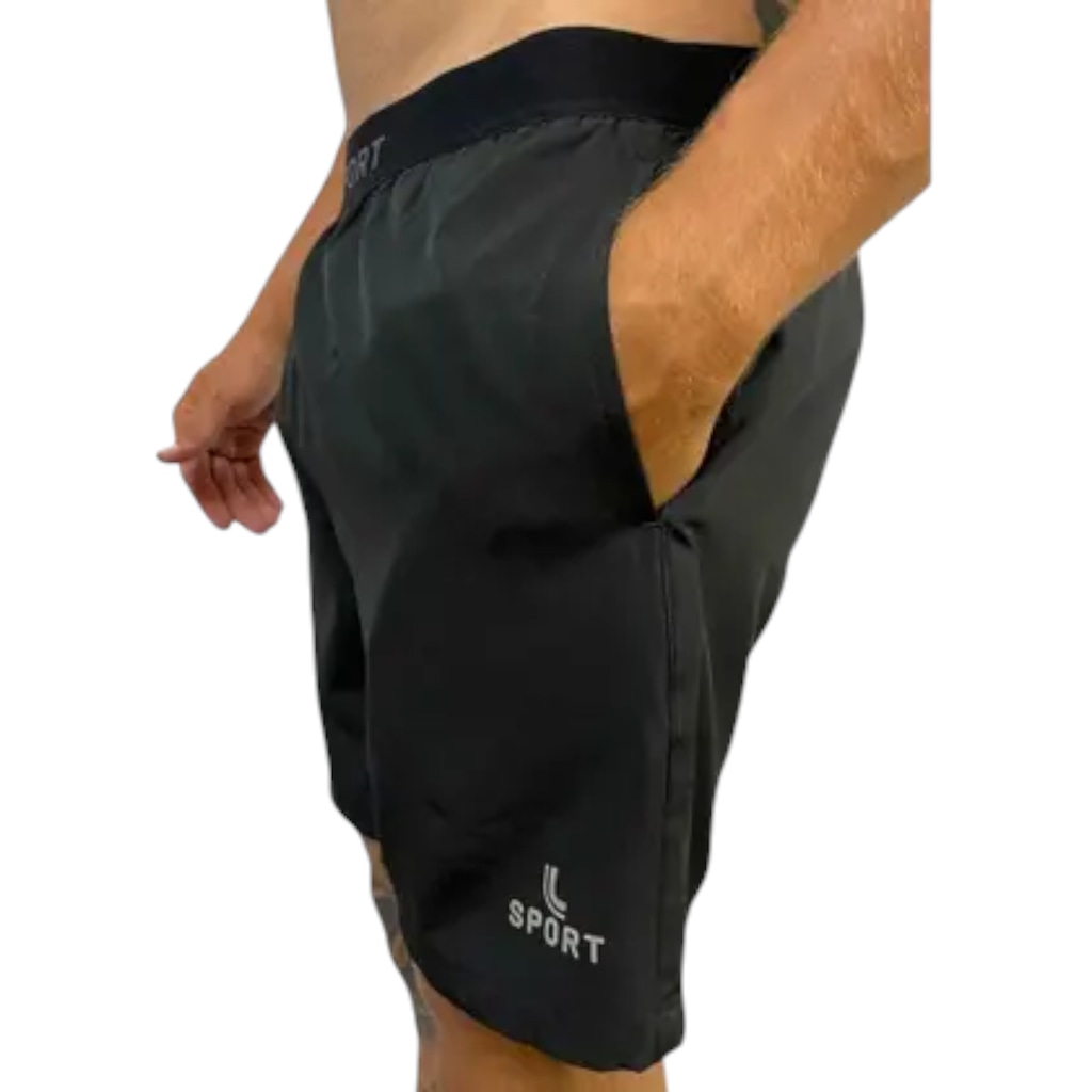 Imagem 3 do produto Short Lupo Fit Confort Bolso Com Ziper Masculino