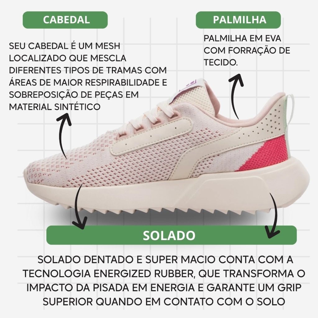 Imagem 3 do produto Kit Tênis Feminino Fila Freestyle Ii + Meia