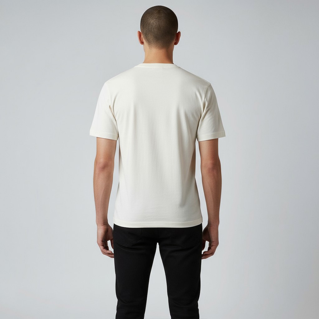 Imagem 5 do produto Kit 2 Camisetas Casuais Algodão Bordado Off White Dx Essentials - Masculino