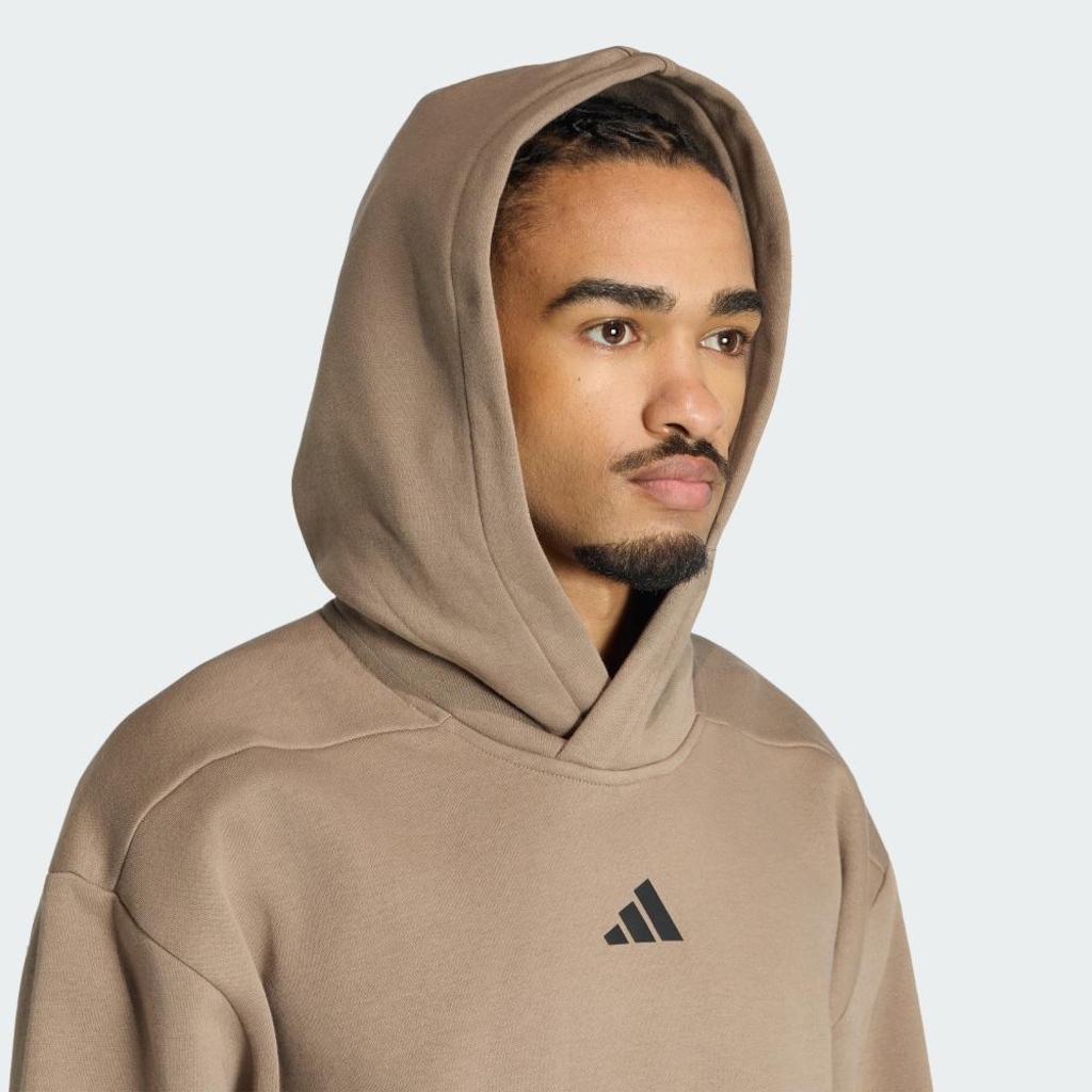 Imagem 5 do produto Blusão de Moletom com capuz Power Oversized Adidas Masculino
