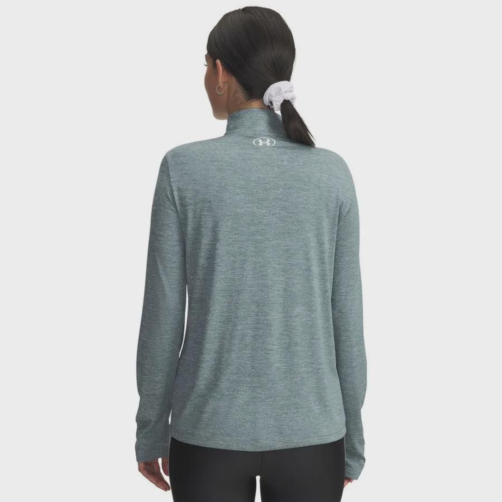Imagem 2 do produto Blusão de Moletom de Treino Under Armour Tech 1/2 Zip Twist Feminino