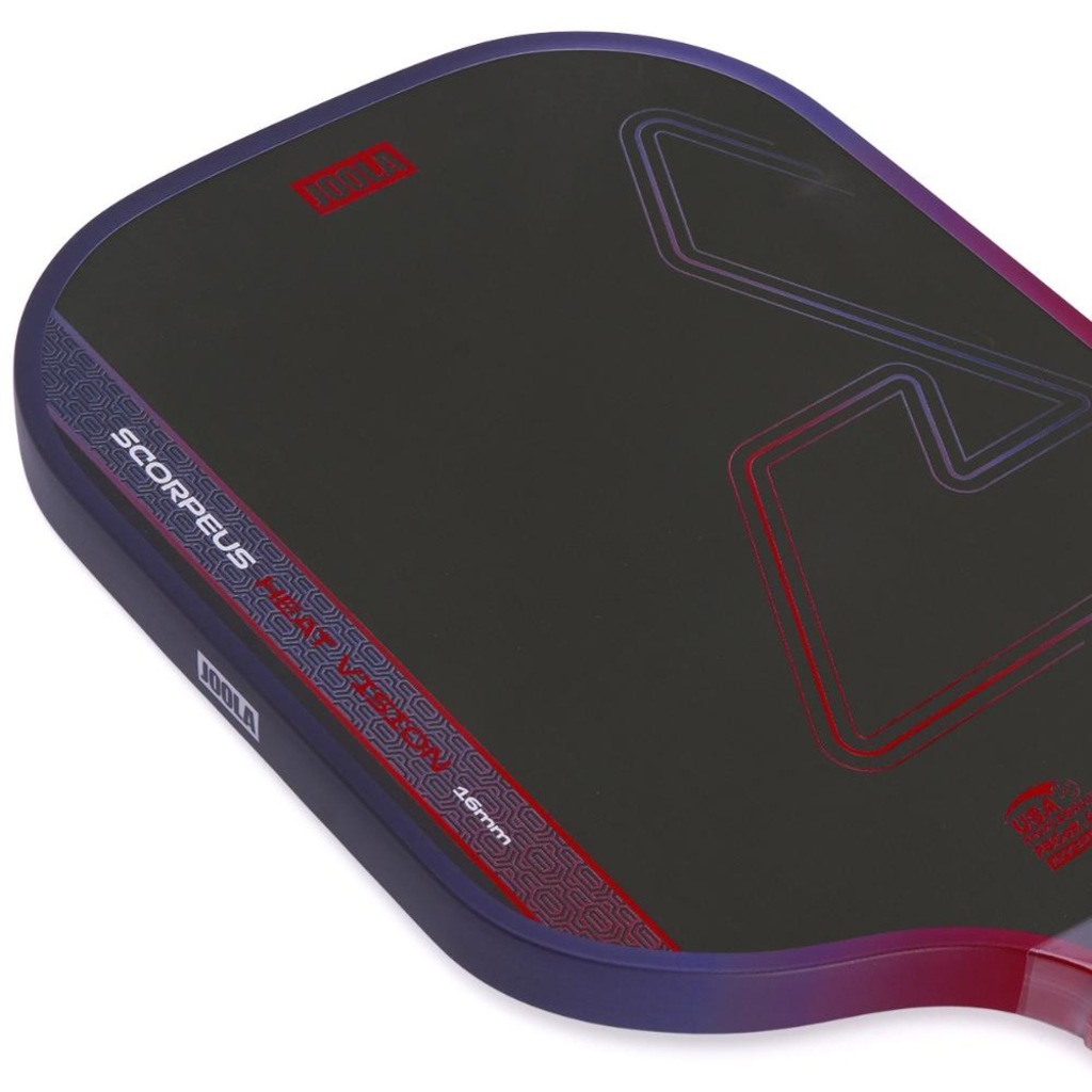 Imagem 2 do produto Raquete de Pickleball Joola Scorpeus Heat Vision 16mm