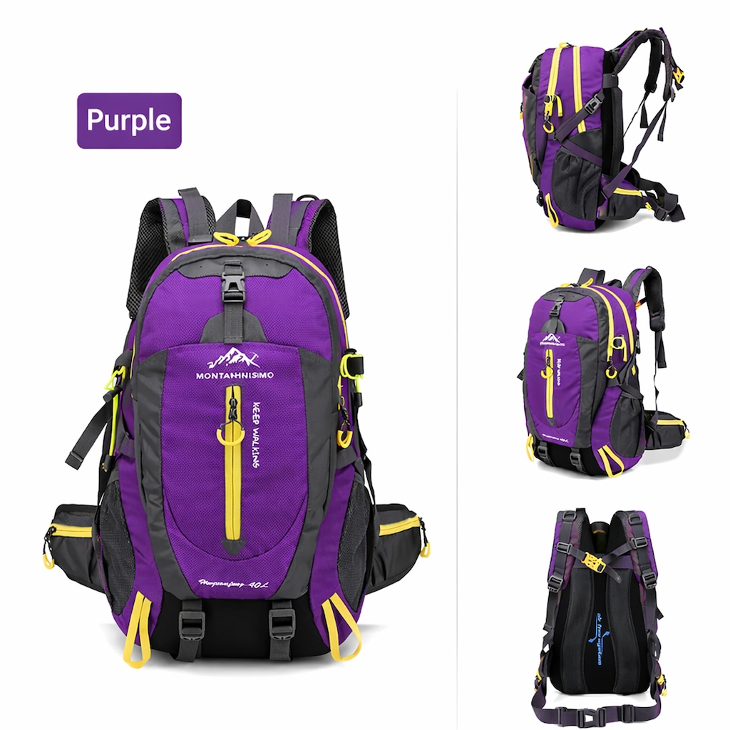 Imagem 3 do produto Mochila Esportiva Gold Sports Dobrável Premium Keep Walking A Prova de Água 40 LTS