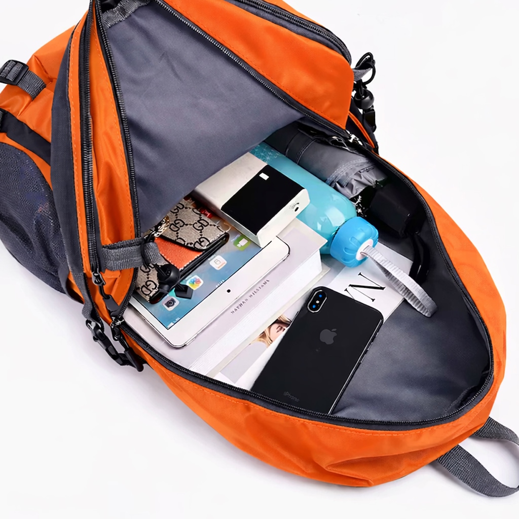 Imagem 2 do produto Mochila Esportiva Gold Sports Dobrável Master Montanhismo A Prova de Água 40L