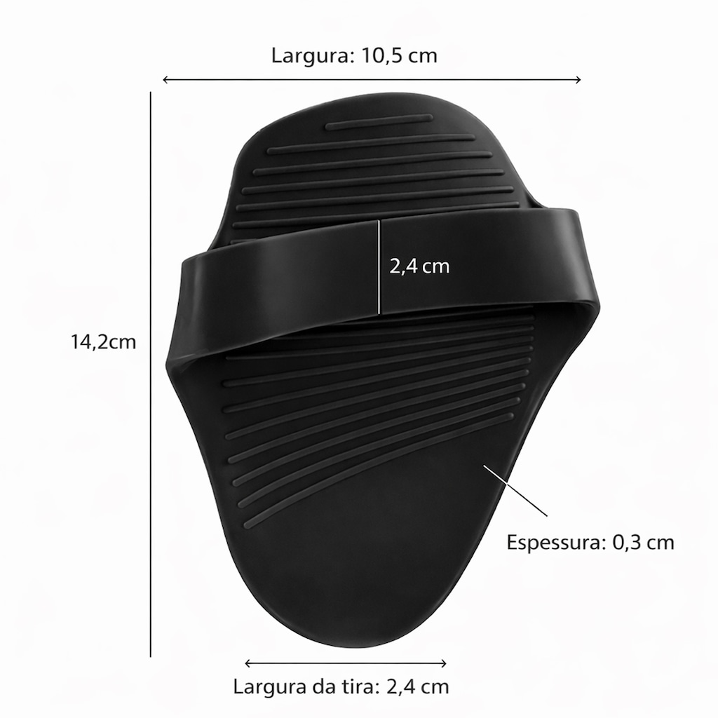 Imagem 5 do produto Luva Palmar Gold Sports em Silicone Ultra Soft Anti Derrapante