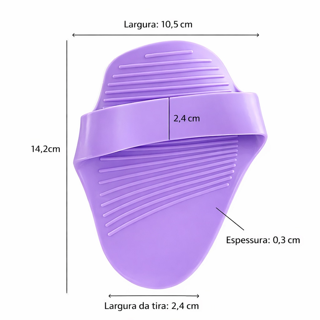 Imagem 5 do produto Luva Palmar Gold Sports em Silicone Ultra Soft Anti Derrapante