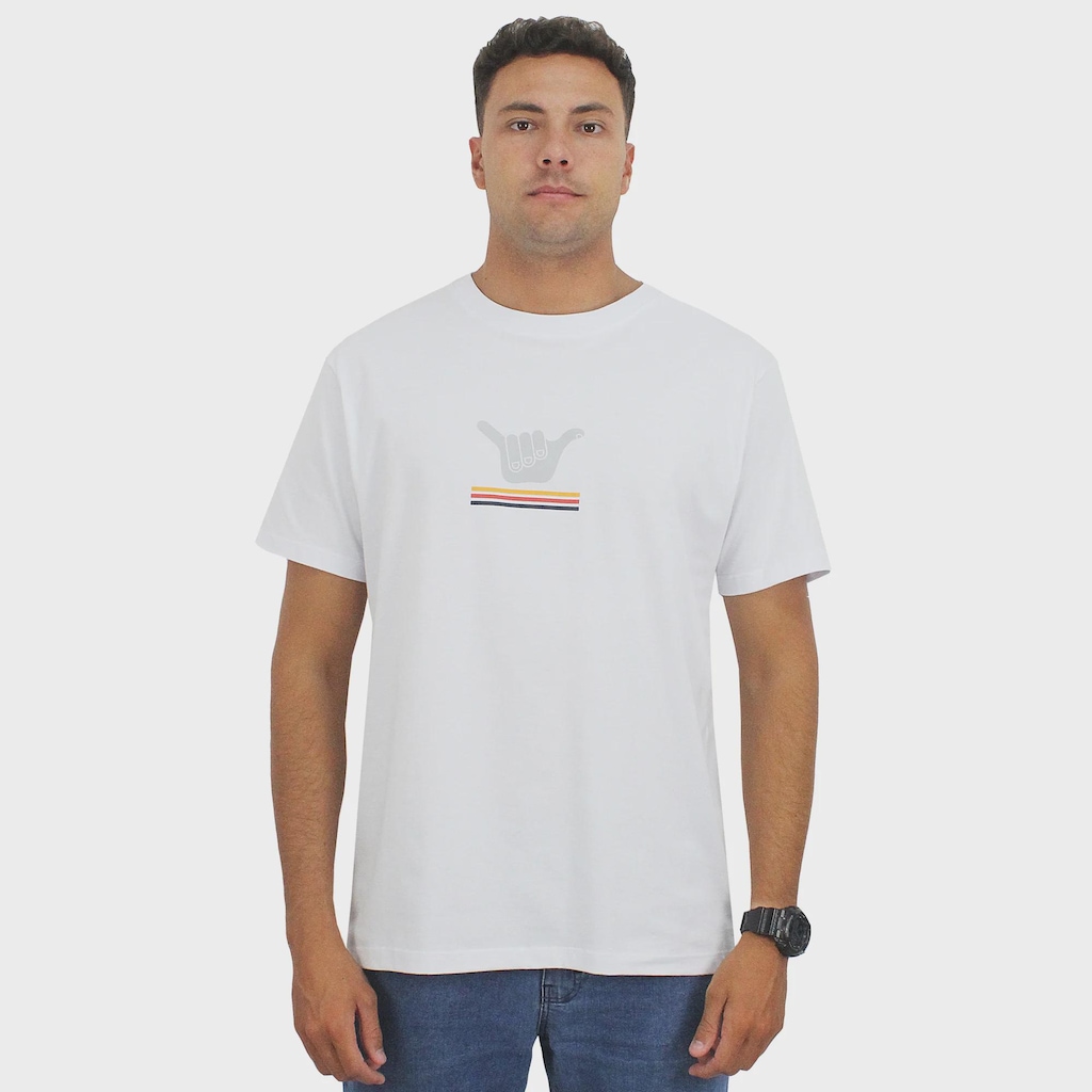 Imagem 2 do produto Camiseta Hang Loose Logo Gradiente Masculina