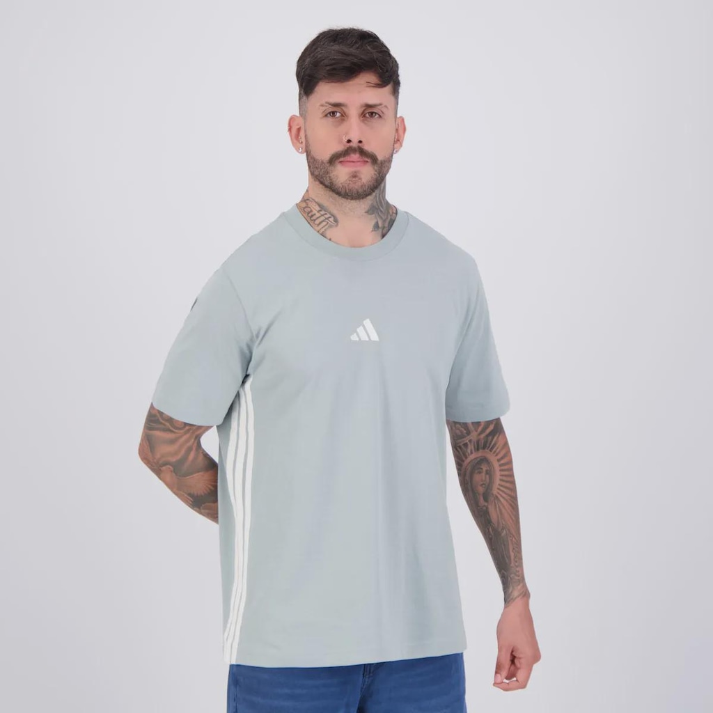 Imagem 2 do produto Camiseta adidas 3 Stripes Masculina
