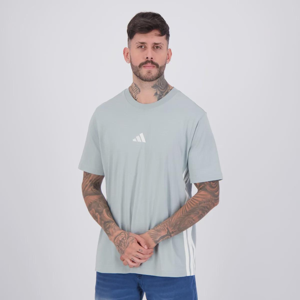 Imagem 3 do produto Camiseta adidas 3 Stripes Masculina