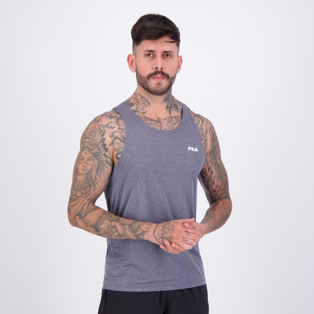 Imagem 2 do produto Regata Fila Sport Melange II Masculina