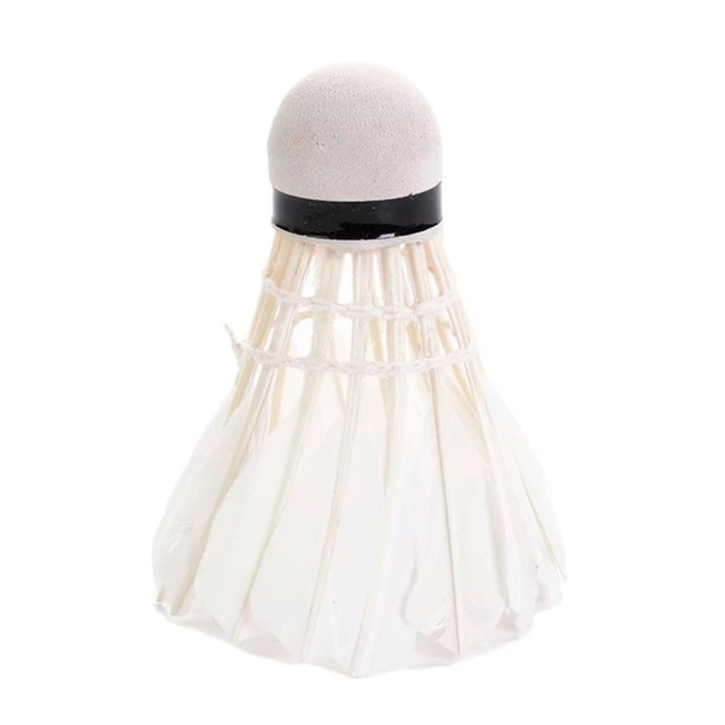 Imagem 3 do produto Kit Peteca de Badminton Gold Sports Disifu 333 De Pena de Ganso - 6 Unidades