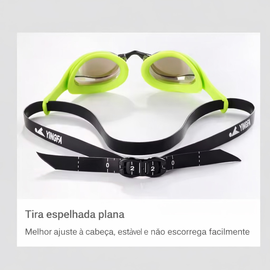 Imagem 2 do produto Óculos de Natação Gold Sports Yingfa Pro Speed HD 15,0