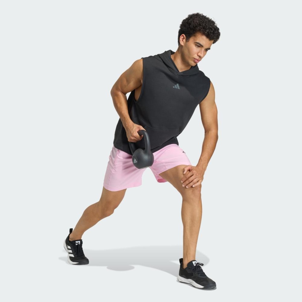 Imagem 4 do produto Short adidas Malha Workout Essentials Base Masculino