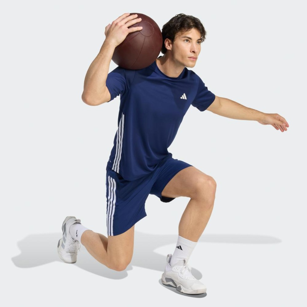 Imagem 4 do produto Camiseta adidas Workout Essentials Base Três Listras Masculina