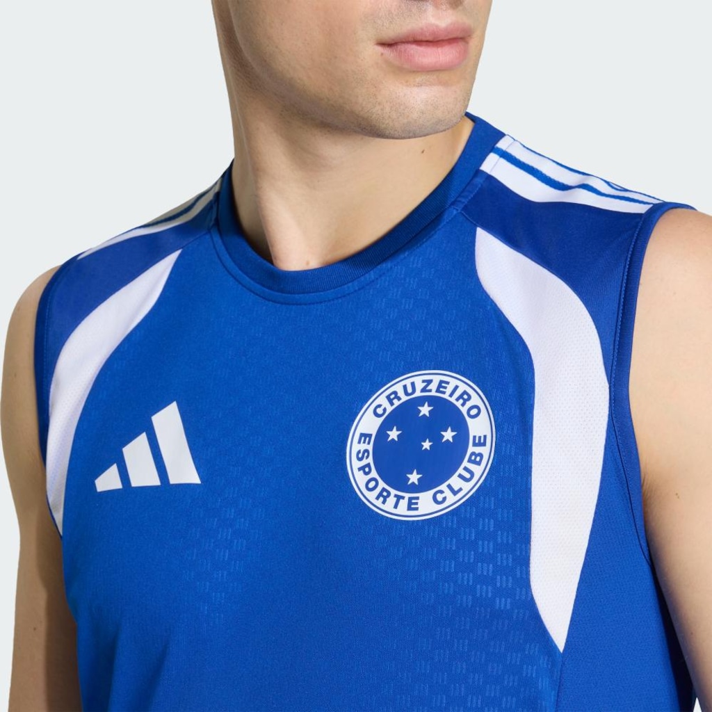 Imagem 5 do produto Camiseta Regata adidas Treino Competition Cruzeiro 26/27 Masculina