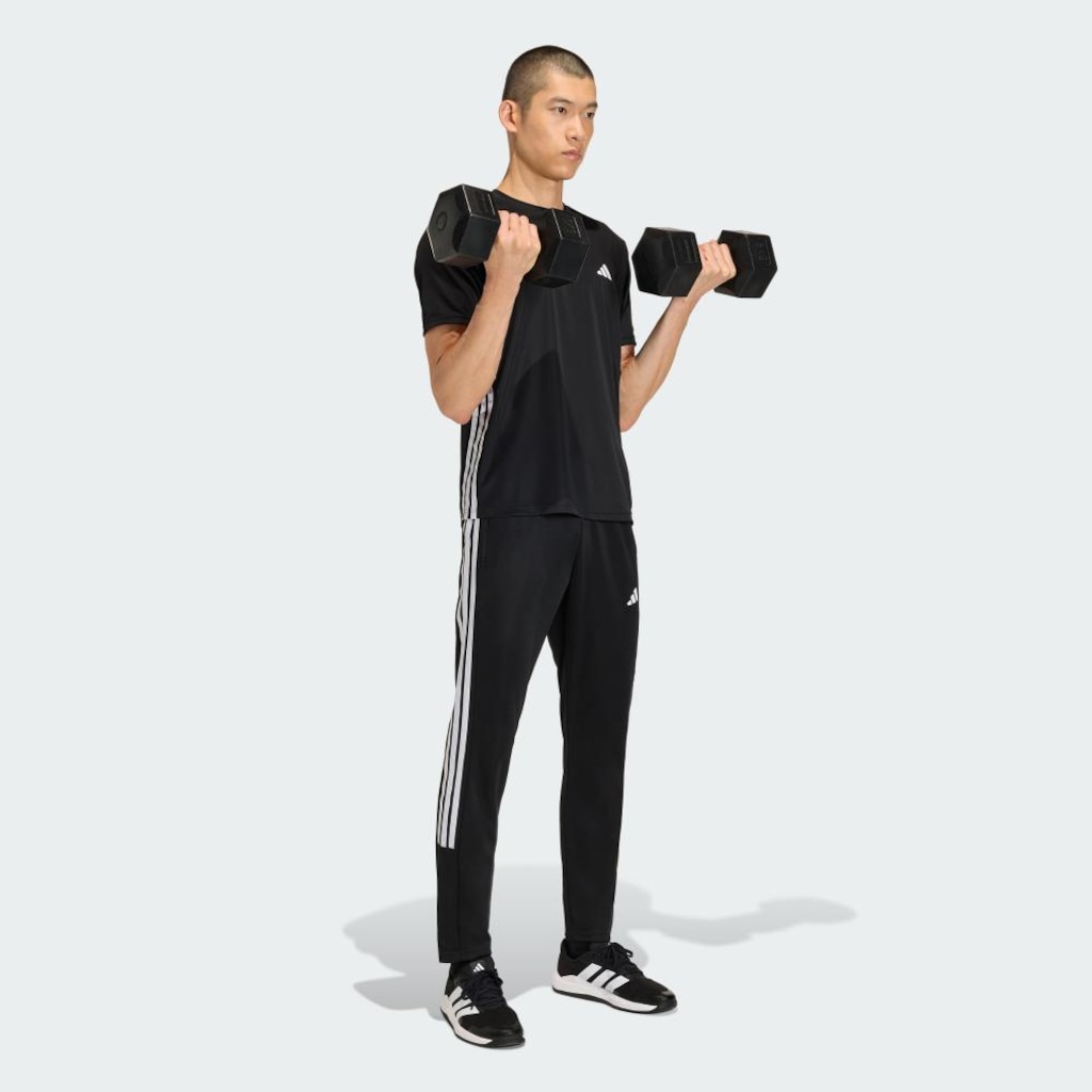 Imagem 4 do produto Calça adidas Tricot Workout Essentials All-Set Três Listras Masculina