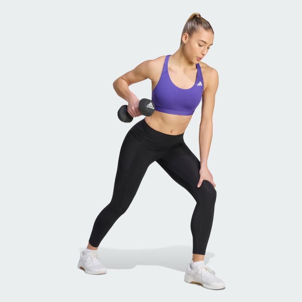 Imagem 4 do produto Top Suporte Médio adidas Optime Essentials Workout Feminino
