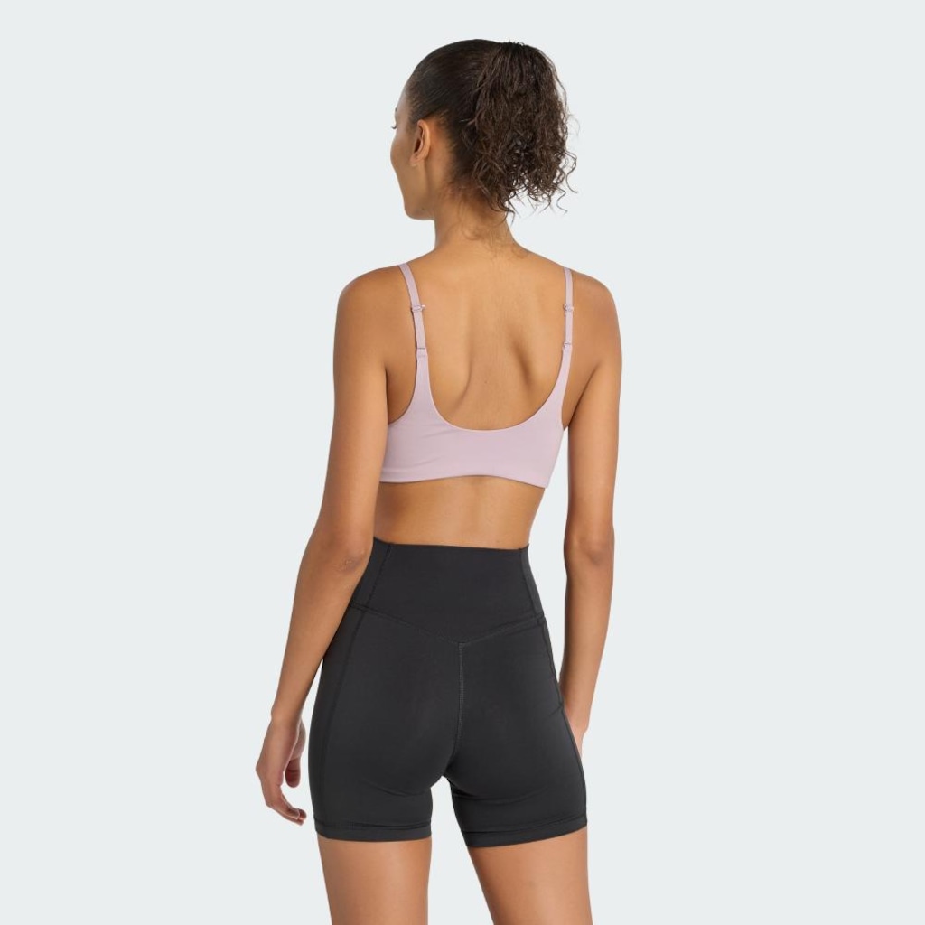 Imagem 3 do produto Top adidas Sustentação Leve Optime Essentials Workout Feminino