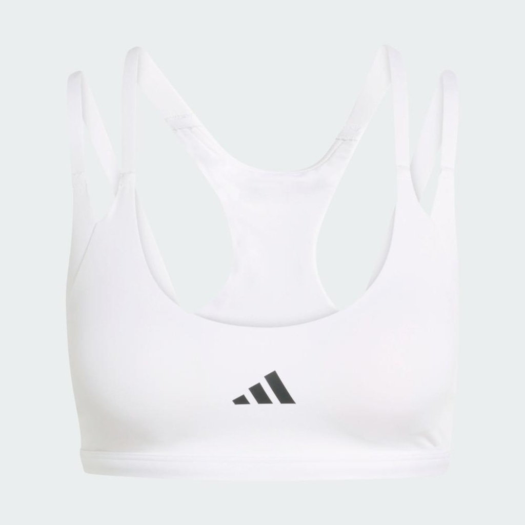 Imagem 2 do produto Top de suporte leve com alças finas adidas Optime Workout Feminino
