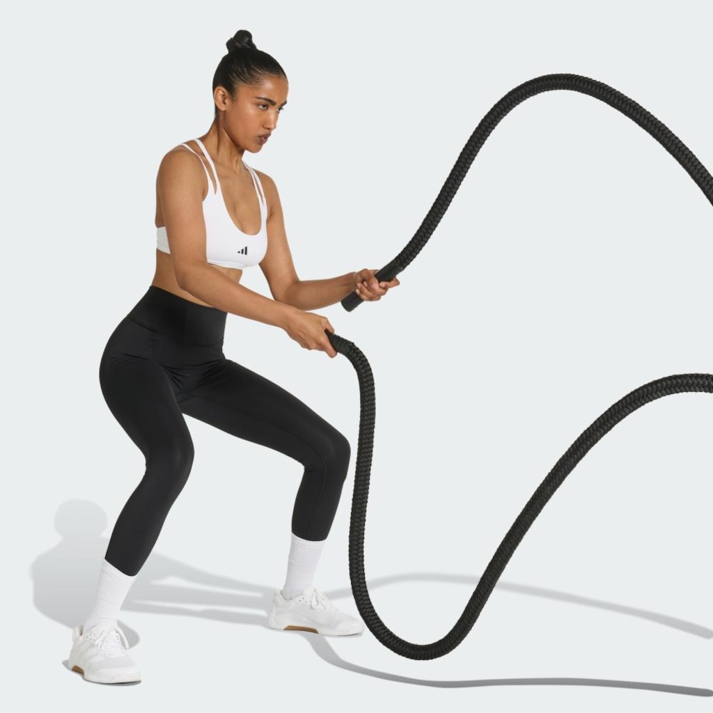 Imagem 4 do produto Top de suporte leve com alças finas adidas Optime Workout Feminino