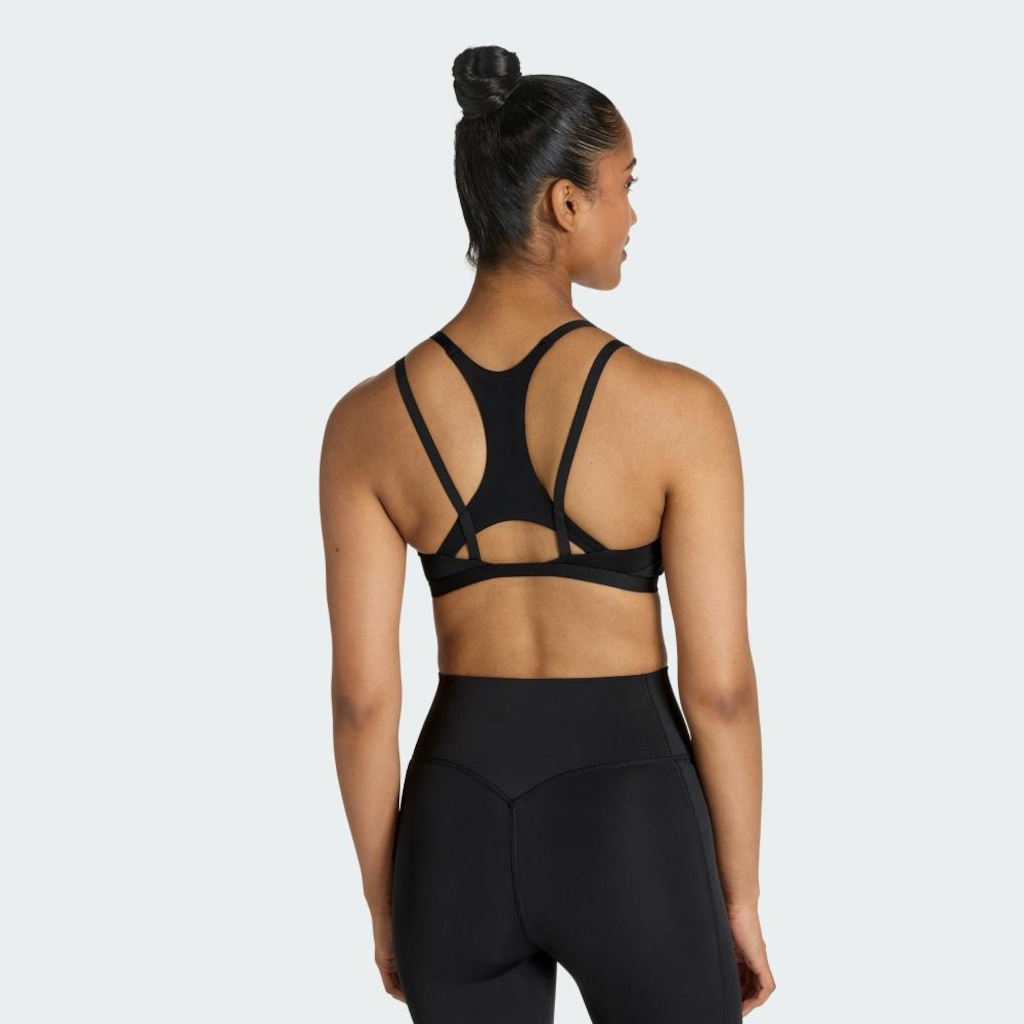 Imagem 3 do produto Top de suporte leve com alças finas adidas Optime Workout Feminino