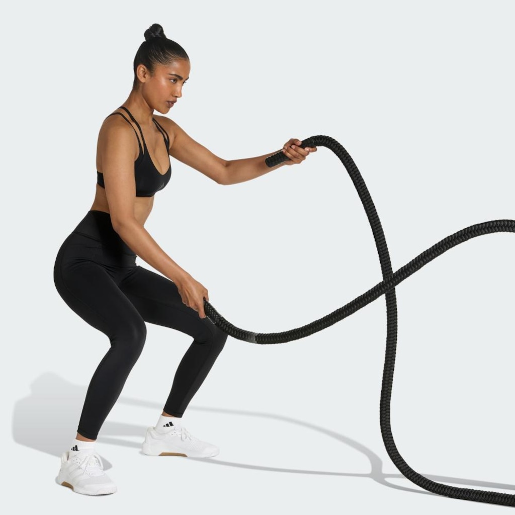 Imagem 4 do produto Top de suporte leve com alças finas adidas Optime Workout Feminino