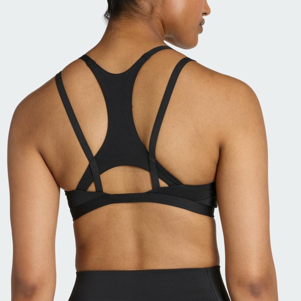 Imagem 5 do produto Top de suporte leve com alças finas adidas Optime Workout Feminino