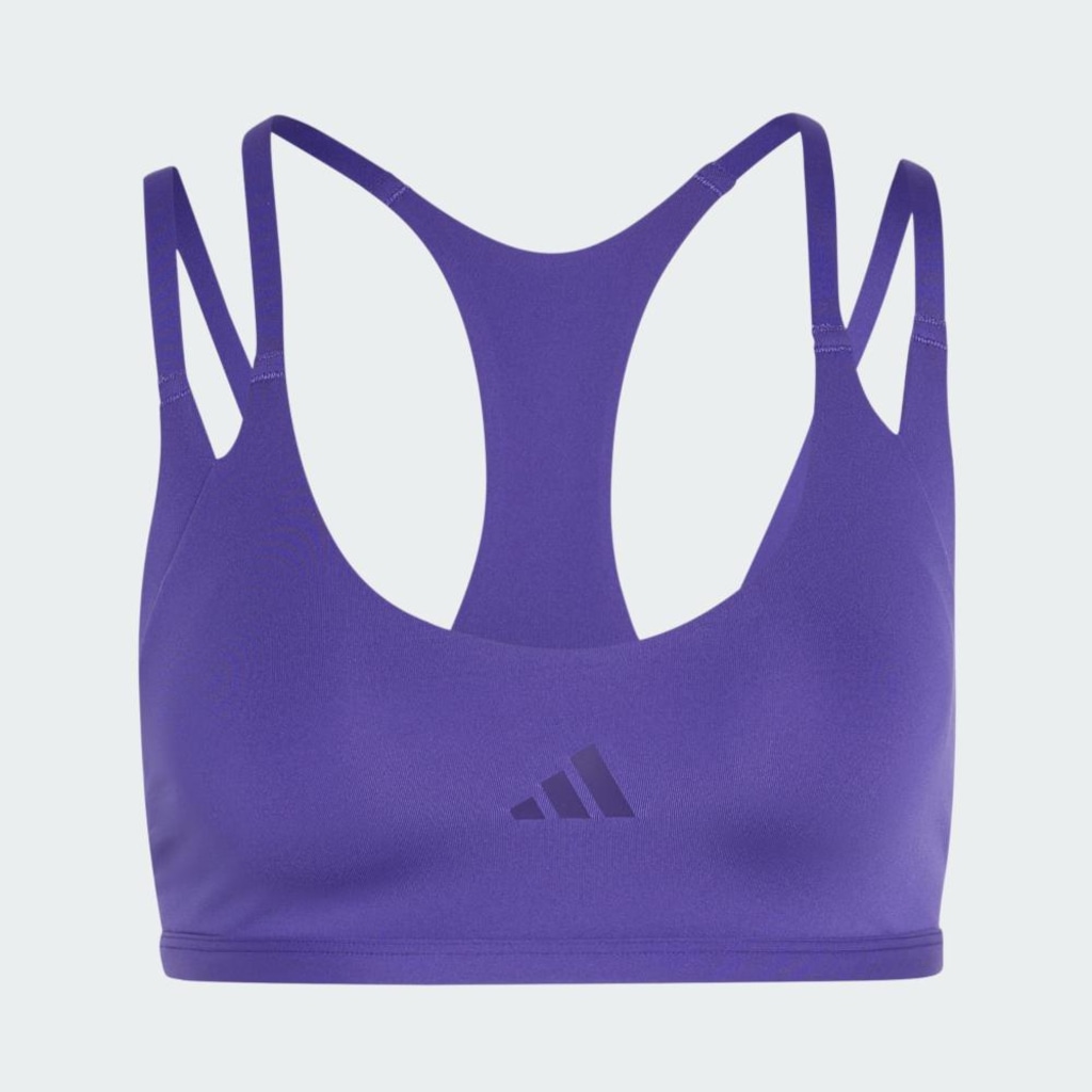 Imagem 2 do produto Top de suporte leve com alças finas adidas Optime Workout Feminino