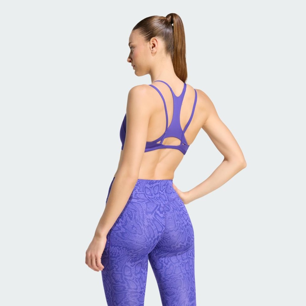 Imagem 3 do produto Top de suporte leve com alças finas adidas Optime Workout Feminino