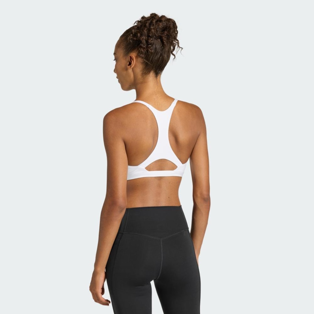 Imagem 3 do produto Top adidas Suporte Leve Optime Essentials Workout Feminino