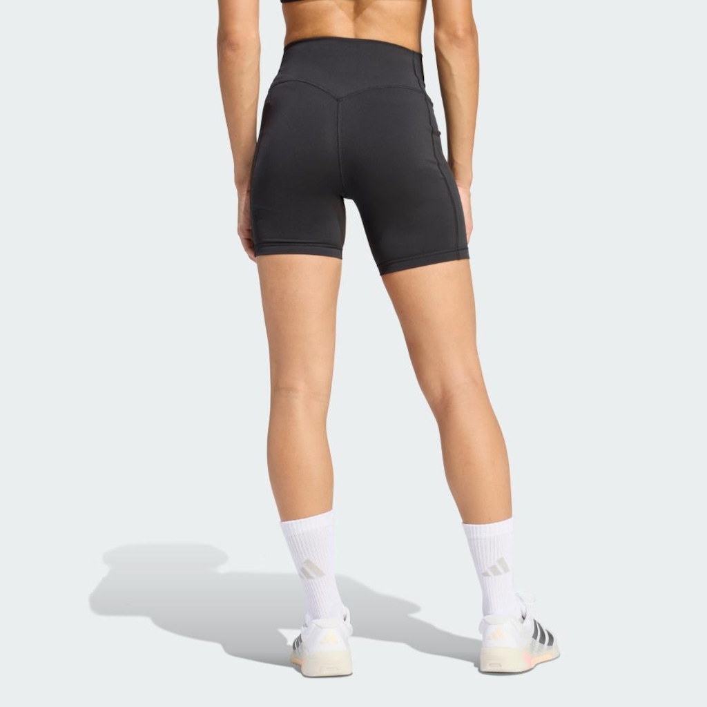 Imagem 3 do produto Short Legging adidas Optime Workout Três Listras Feminino