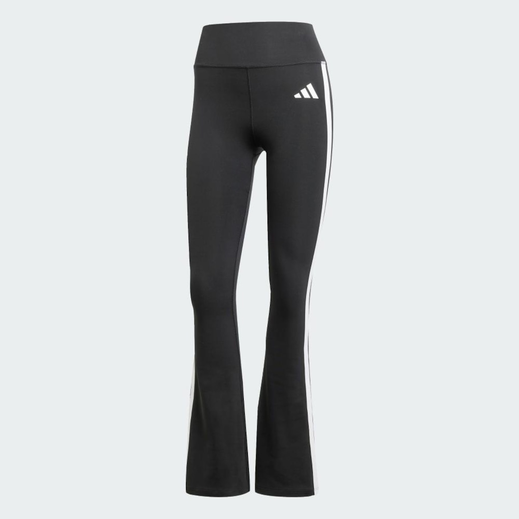 Imagem 2 do produto Calça Legging adidas Flare Optimé Essentials Três Listras Feminina