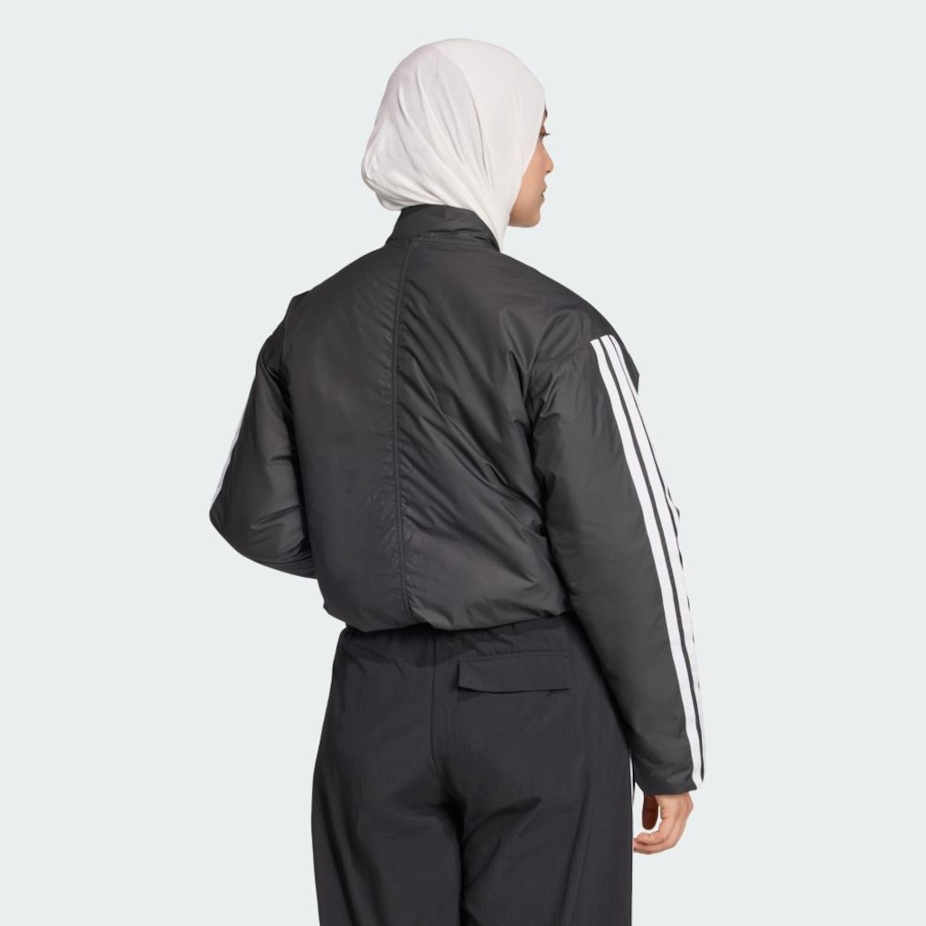 Imagem 3 do produto Jaqueta adidas Bomber Insulated Essentials CLIMAWARM Três Listras Feminina